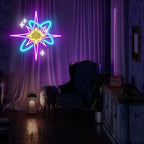 Starburst Neon Sign, Mystical Cosmic Light for Bedroom, Dorm & Studio Decor - Image 4