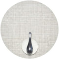 Chilewich Basketweave Placemats, Woven Round Placemats Set of 4 by Chilewich