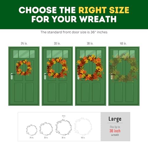 ProPik Christmas Wreath Storage Bag 36" - 2 Pack Clear Christmas Wreath Storage Container - Garland Holiday Artificial Wreath Storage Holder - Water Proof Transparent Clear PVC (36 Inch, Red) - Image 4