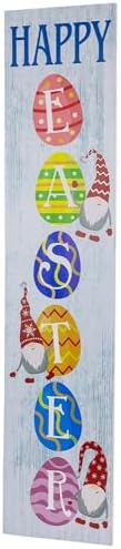Northlight Gnome Happy Easter Porch Board Sign - 35.75" - Image 5