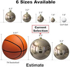 Champagne Gold 8.0" Extra Large Christmas Ornaments - Christmas Tree Decoration Balls Shatterproof Hanging Shiny Balls for Birthday Holiday Wedding Decorations Set of 2pcs - Image 6
