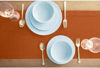 Solino Home Cotton Linen Table Runner Cinnamon Woven, 14 x 108 in - Image 3