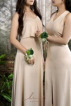 Ling's moment Fake Flowers Box, Faux Artificial Greenery Stems Foam Roses Gardenia Silk Lily Fabic Flower for Centerpieces Bouquet Wedding Vase Floral Decorations, Emerald & Gold, Grand Combo - Image 5