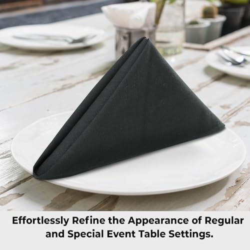 Urban Villa Cloth Napkins 100% Cotton Highly Absorbent Washable Durable Reusable Premium Dinner Napkins Ideal for Gifts for Mothers Day Hotel Farmhouse Parties - Forest (18" x 18", Set of 12) - Image 7