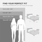 Bedsure Soft Twin Blanket for Bed Decor Gifts Grey 60"x80" - Image 6