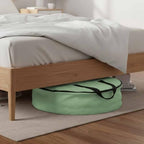 30 Inch Round Storage Bag 2 Pack,Avocado Green Solid Color Waterproof Wreath Storage Container with Handles&Zipper Modern Minimalist Style Closet Organizer Bags Garland Box - Image 6