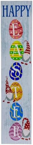 Northlight Gnome Happy Easter Porch Board Sign - 35.75" - Image 3