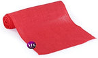 VDS Pack of 20, Burlap Table Runner 100% Natural Jute Rustic Hessian Table Cloth Centrepiece for Wedding Bridal Shower Birthday Event Party Banquet Table Decoration (Size 12X108 Inch)(Red) - Image 4