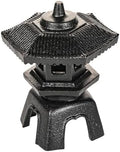 Sungmor Vintage Cast Iron Tealight Candle Holder - Japanese Pagoda Lantern by Sungmor