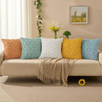 DFXSZ Spring Summer Pillow Covers 22x22 inch Set of 2 White Sunflower - Image 6