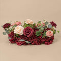 18inch Aisle Flower Garland Centerpieces, Burgundy & Blush Rose by Unknown