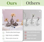 Glasseam Glass Bud Vase for Centerpieces: 12Pcs Gray Mini Small Vases Bulk - Image 6