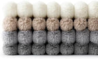MIULEE Faux Fur Plush Decorative Throw Pillow Covers 20x20, Grey Taupe - Image 6