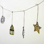 22 Piece Shiny Ramadan Ornaments, Ramadan Decoration, Eid Decor Eid Gifts, Ramadan Kareem, Ramadan Mubarak, Eid Mubarak, Islamic Wall Art - Image 2