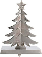 Kurt Adler Metal Tree Stocking Holder, Silver, 9 inch - Image 5