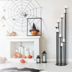 4pcs 9-Arm Floor Candelabra, Candle Holder for Home Decor - Image 2