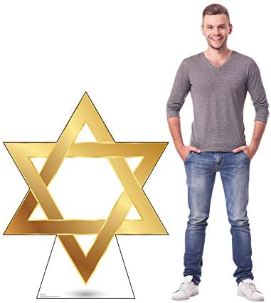 Cardboard People Star of David Life Size Cardboard Cutout Standup - Image 3
