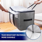 TAILI 12 Pack Silver XXL Moving Bags,Storage Bags with Visible Window - Image 7