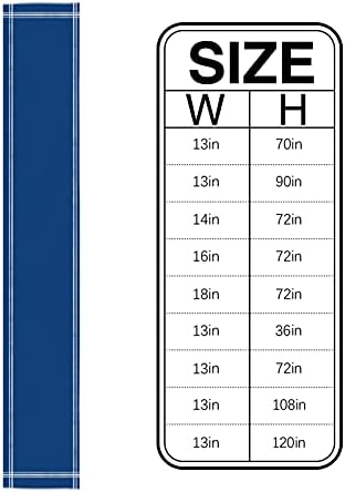 Smile Sunflower Navy Blue Table Runner, Burlap Table Runners 120 inches Long,Farmhouse Style Solid Color Table Runner for Wedding Holiday Party Dinner,Dresser Scarf Decor - Image 6
