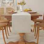 100% Pure French Linen Table Runner (Natural,14x120 Inch) by TritonLinen