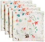 Maison d' Hermine Cloth Napkins Set of 4 Reusable 100% Cotton (20" x 20") by MaisondHermine