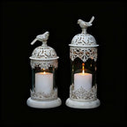 Candlestick Candle Barrels Moroccan Style Retro Lanterns Projection Lights Hollowed-Out Decorations Home Ramadan Hanging Outdoor Indoor Courtyard Porch Festival Weddings by Unknown