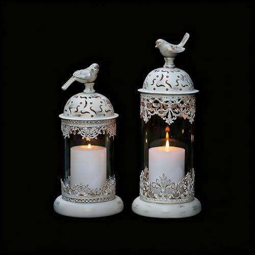 Candlestick Candle Barrels Moroccan Style Retro Lanterns Projection Lights Hollowed-Out Decorations Home Ramadan Hanging Outdoor Indoor Courtyard Porch Festival Weddings by Unknown
