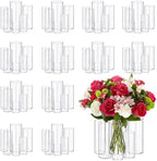 72pcs Glass Vase Cylinder Vases for Centerpieces 4,6,7.5,8,8,10 Inch Tall Small Flower Glass Vases Home Decor Centerpiece Table Clear Flower Vase Decorations for Wedding＆Holiday by Unknown