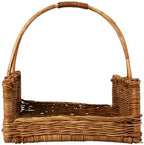 Creative Co-Op Decorative Handwoven Rattan Hanging Basket, Natural - Image 6