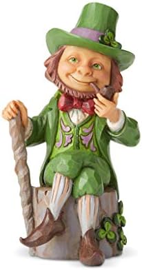 Enesco Jim Shore Heartwood Creek Leprechaun Pint Sized Figurine, 5.5 Inch, Multicolor by Enesco