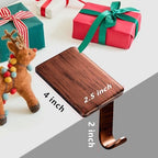 Stocking Holders for Mantle - Set 4, Weighted Metal - Christmas Stocking Holder, Stocking Hangers with Non-Slip Protective Pad, Stocking Hangers for Mantel | TV Stand | Staircase | Dresser - Image 4