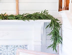 72" Real Touch Norfolk Pine Garland Realistic 6ft, Christmas Garland for Mantle, Stairs, Fireplace, Soft and Bendable Real Touch Garland Christmas Greenery, Evergreen Christmas Garlands - Image 7