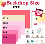 Valentine's Day Red Rose Flower Wall Backdrops 20x10 FT Wedding Bridal Shower Party Decorations Girls Birthday Backdrop Cake Table Tea Party Photoshoot Decorations Photo Studio Props - Image 7
