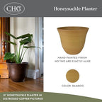 15" Honeysuckle Planter in Bamboo - Image 2