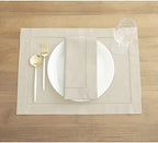 Solino Home Cotton Linen Cloth Dinner Napkins Linen, 20 x 20 in, Set of 6 - Image 2