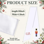 VitalCozy 12 Pcs Seasonal Fall Wreath Sash for Front Door - Image 3