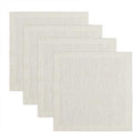 Solino Home 100% Pure Linen Placemats Natural, Athena 14 x 14 in, Set of 4 by SolinoHome