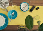 Solino Home 100% Pure Linen Table Runner Sunshine Yellow, Fete 14 x 60 in - Image 4