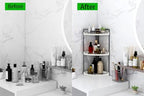 Dorhors Corner Bathroom Organizer Countertop,Vanity Counter Storage Shelf - Image 7