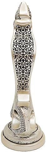 Modefa Islamic Table Decor – 4 Qul Surahs in Arabic Calligraphy | Al-Kafirun, Al-Ikhlas, Al-Falaq, an-NAS | Holy Quran Islamic Decor Sculpture | Ramadan Eid Mubarak Gift (Mother of Pearl) - Image 3