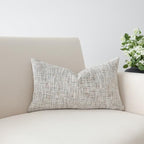 Textured Chenille Lumbar Pillow Covers 12x20 Inch Set of 2 Soft Neutral Woven Accent Boho Farmhouse Rectangle Decorative Cushion Cases for Modern Home Decor Couch Sofa Chair Living Room - Image 4