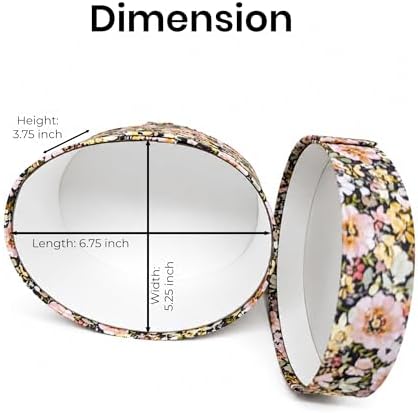 Sarah's Hat Boxes – Floral Decorative Gift Box | Elegant Reusable Storage Boxes for Gifts, Keepsakes, Jewelry, or Special Items | Unique Printed Design - Image 3