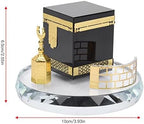 Zerodis Muslim Kaaba Set, Islamic Architecture Handicrafts Souvenirs Islamic Desktop Ornament Home Table Car Decor Muslim Crafts Model - Image 3