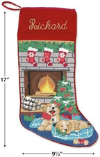 Lillian Vernon Personalized Heirloom Needlepoint Stocking - Image 4