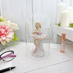 Plymor 4" x 7" Glass Display Dome Cloche (no Base) - Image 2