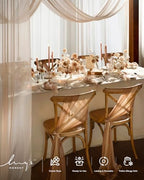 Ling's moment Artificial Wedding Fall Flowers Deluxe Combo, Tawny Beige - Image 6