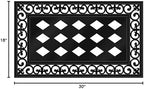 Evergreen Sassafras Fall Christmas Holiday Doormat Insert Bundle & Tray Set of 5, Interchangeable Entrance Door mats Indoor and Outdoor Welcome Mat 30 x 18 Tray Non Slip Backing Low Profile - Image 2