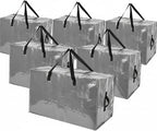 Shappy 6 Pcs Storage Bags, Grey, 30 x 16", 24 x 16", 20 x 16" by Shappy