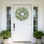 JORNOY 24inch Spring Wreath for Front Door Decor - Image 2