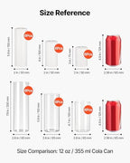 VEVOR Pillar Candles and Glass Vases Set 36 Pcs, Clear Cylinder Hurricane Candle Holders for Wedding Centerpieces, Tall Vase for Table Decor, Wedding Party, Thanksgiving,White (2.56" x 4.7",5.9",7.9") - Image 6
